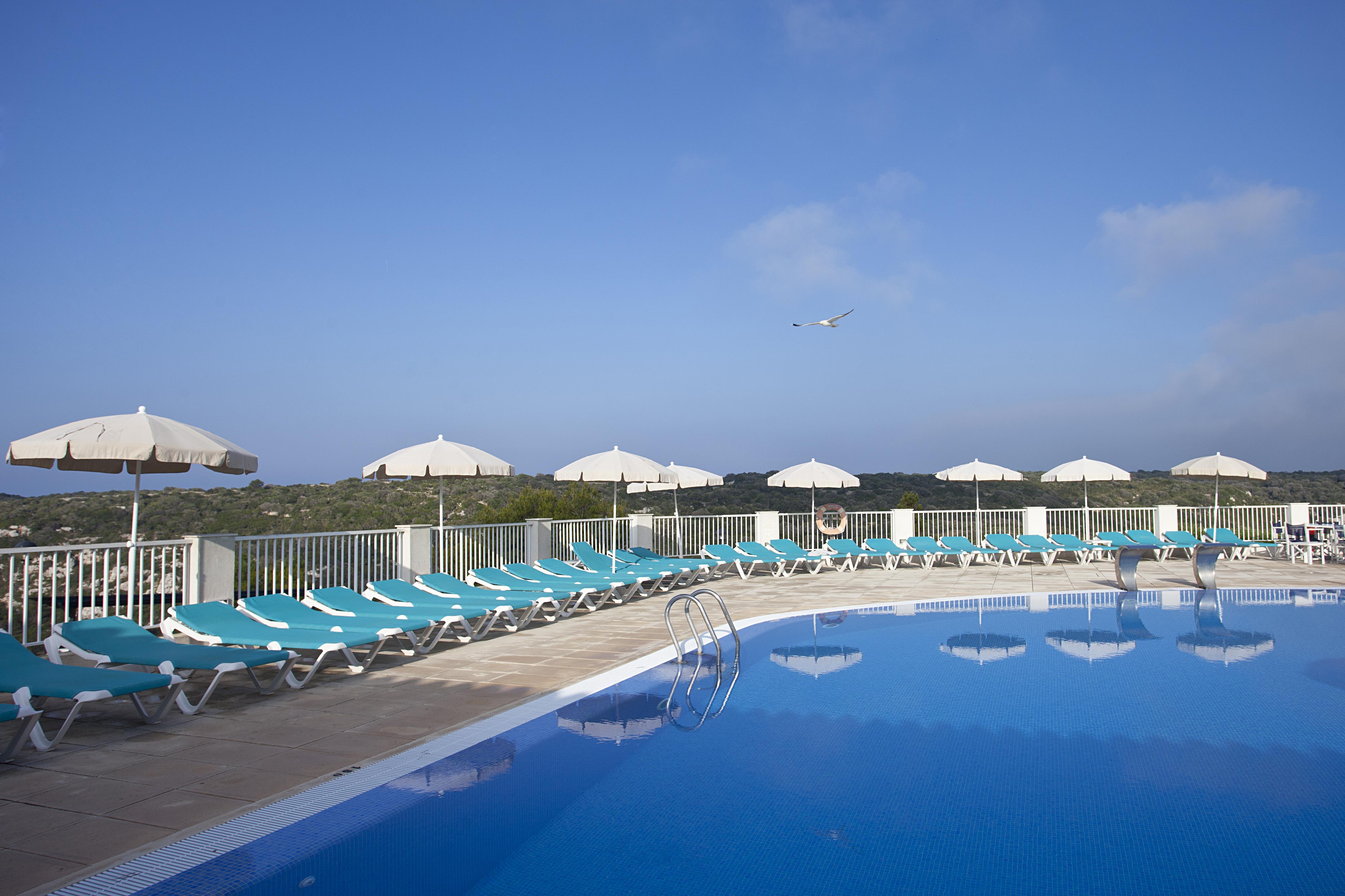 Hotel Seth Playa Azul Cala En Porter  Esterno foto