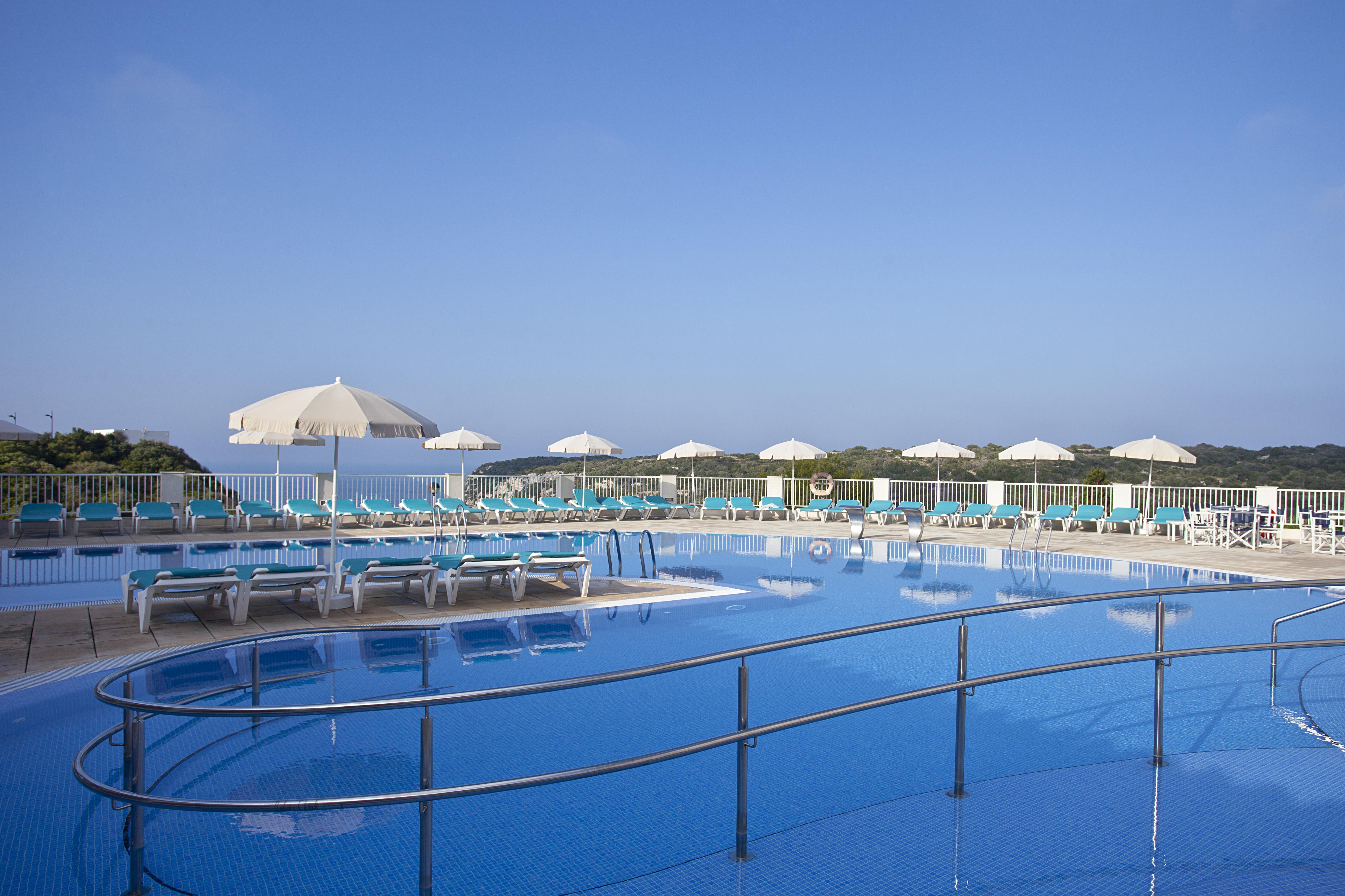 Hotel Seth Playa Azul Cala En Porter  Esterno foto